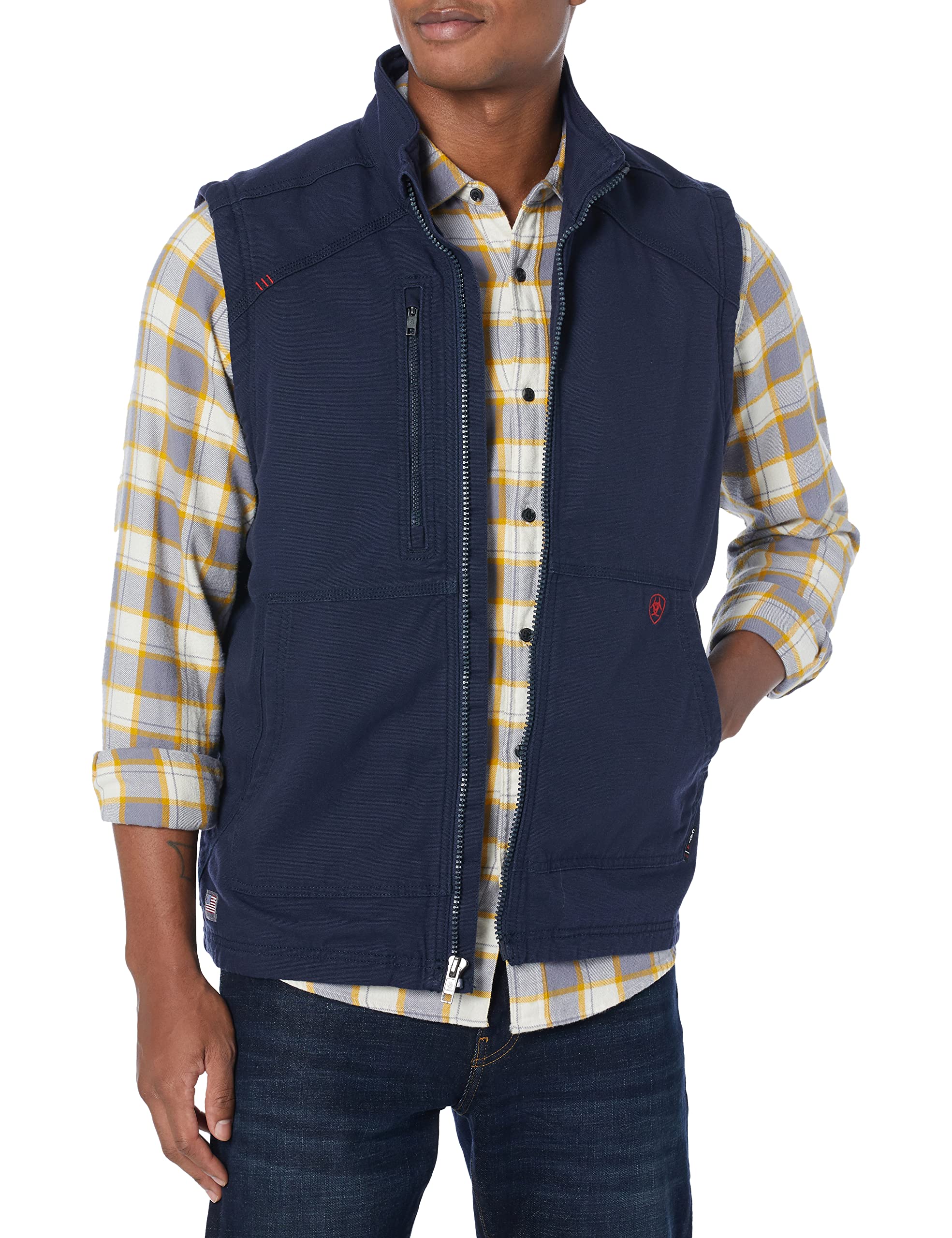 Ariat Men's FR DuraLight Cordura Canvas Vest