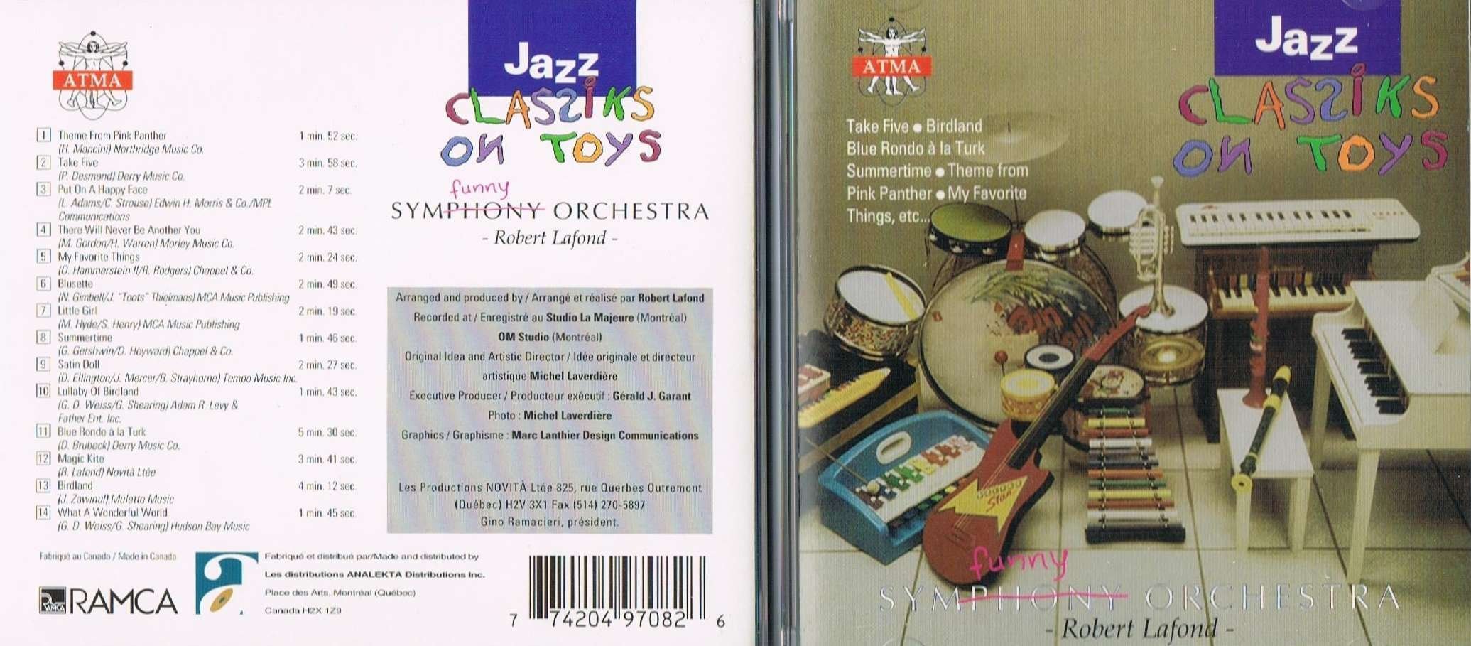 Jazz Classiks on Toys [Audio CD]
