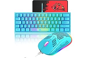 60% Gaming Keyboard and Mouse Combo for a Premium Gaming Experience