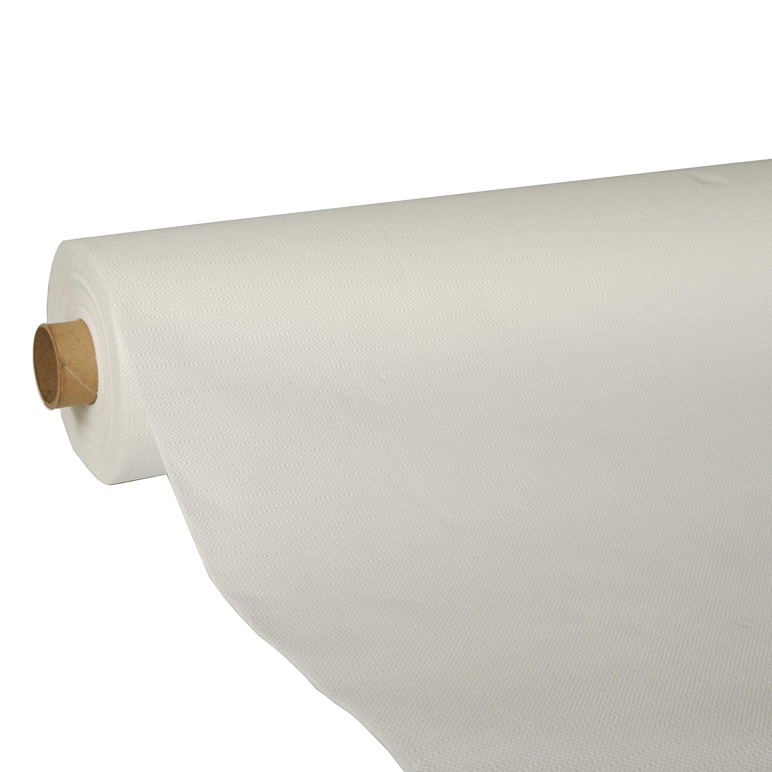 Papstar Mantel, Paño, Hule para Mesa, Cubre Mesa, Weiss, 11 x 119 x 11 cm