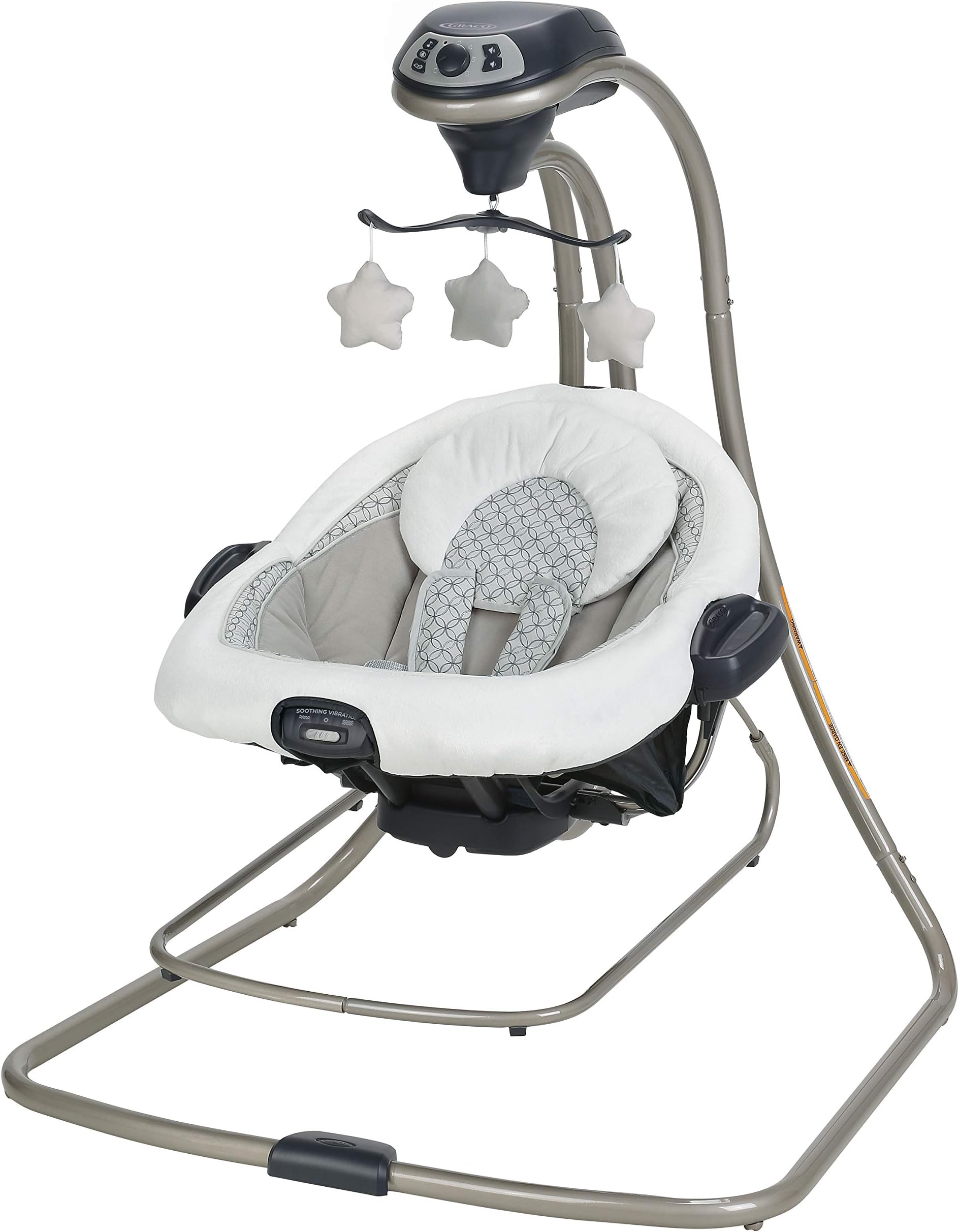 Graco DuetConnect LX Baby Swing and Bouncer, McKinley