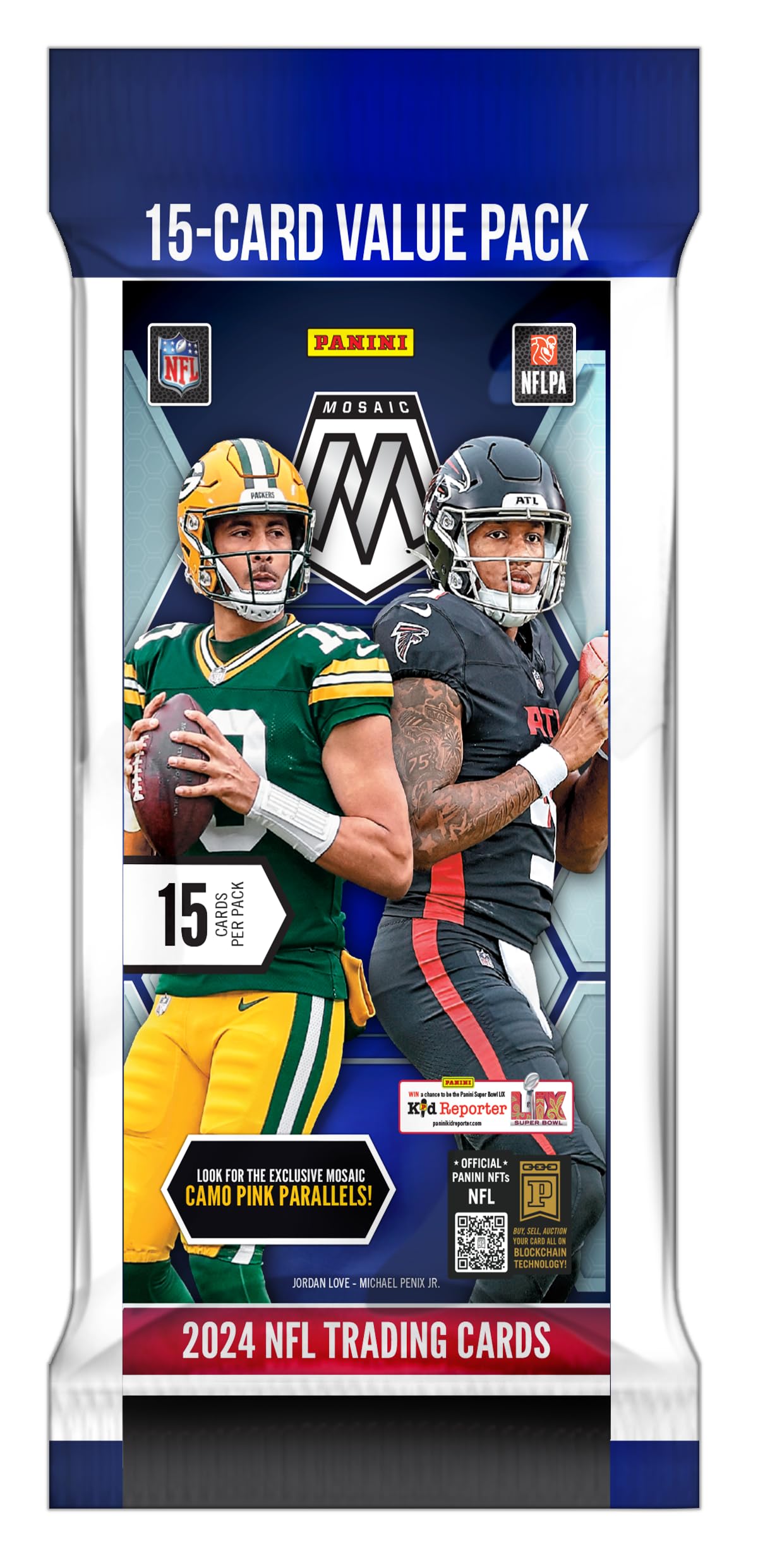 2024 Panini NFL Mosaic Football Trading Cards Fat Pack : Amazon