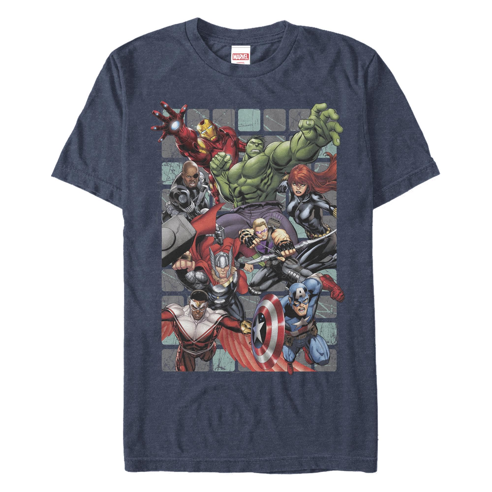 Tee-shirt Marvel 4XL la solution coupe ample pour homme - 4