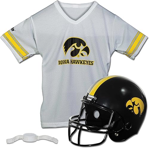 Franklin Sports NCAA Kids College Football Helmet + Jersey Sets - NCAA Team Youth Football Helmet + Uniform Costume Set