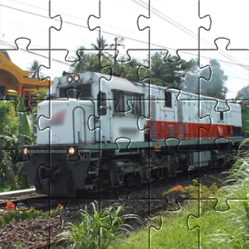 Indonesia Trains Jigsaw Puzzle Adventure: The Indonesian Train Puzzle Game