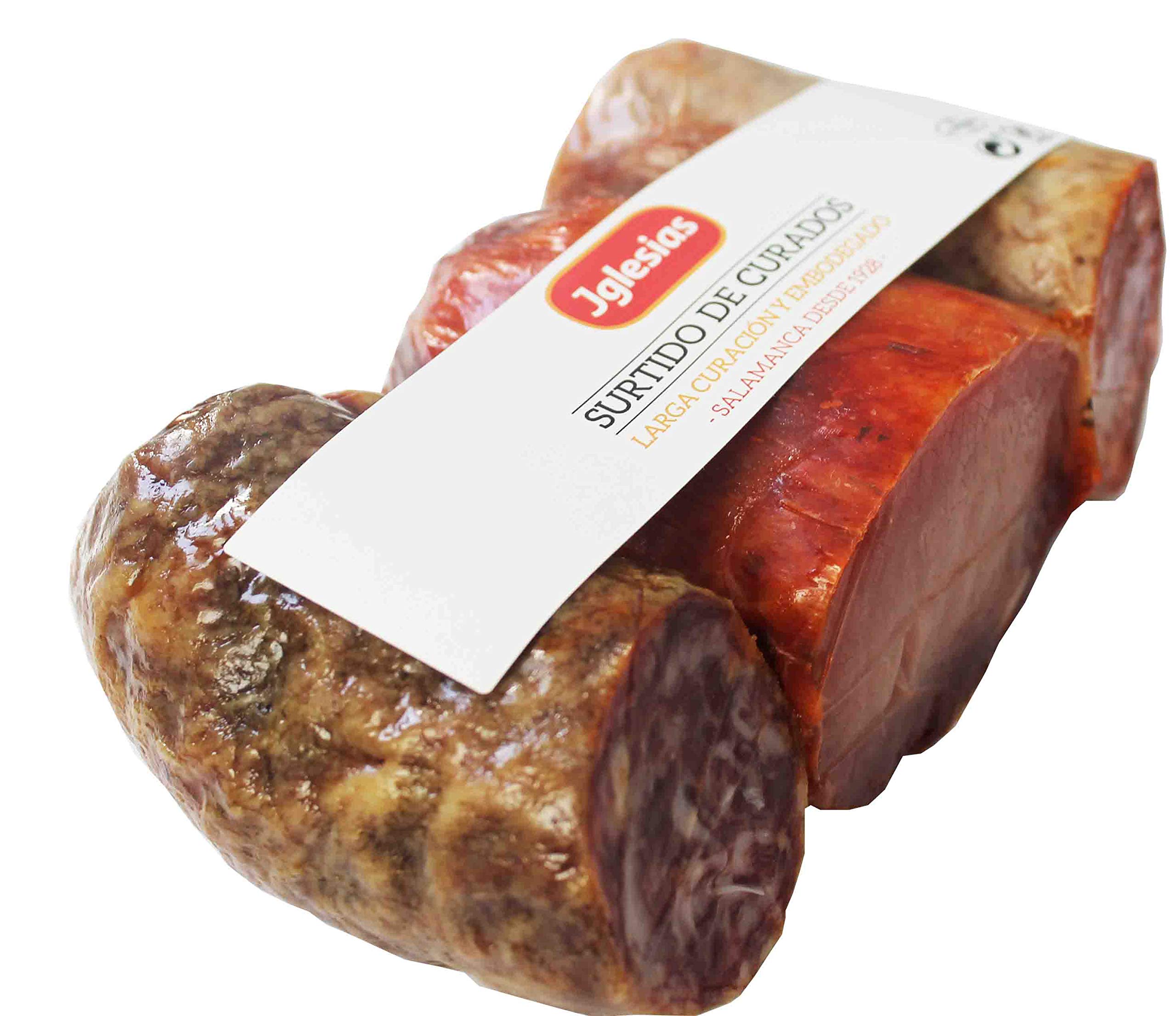 IGLESIAS ASI DA GUSTO Lote Lomo Embuchado Chorizo Extra Salchichón Extra 700g