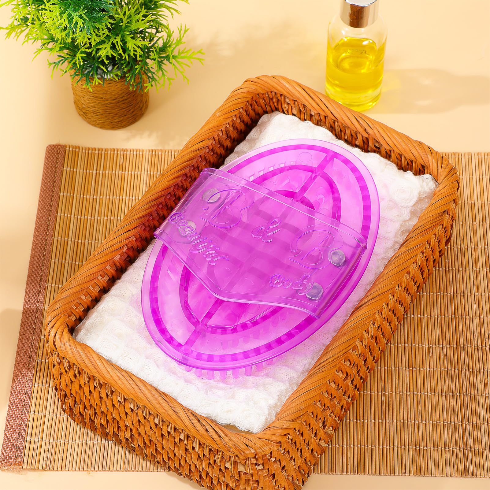 5stücke Akupressur Bürste Aus Silikon Handheld Massagewerkzeug Für Ganzkörperanwendung Ergonomisch Und Tragbar Für Zuhause Und Salon Für Entspannung Und