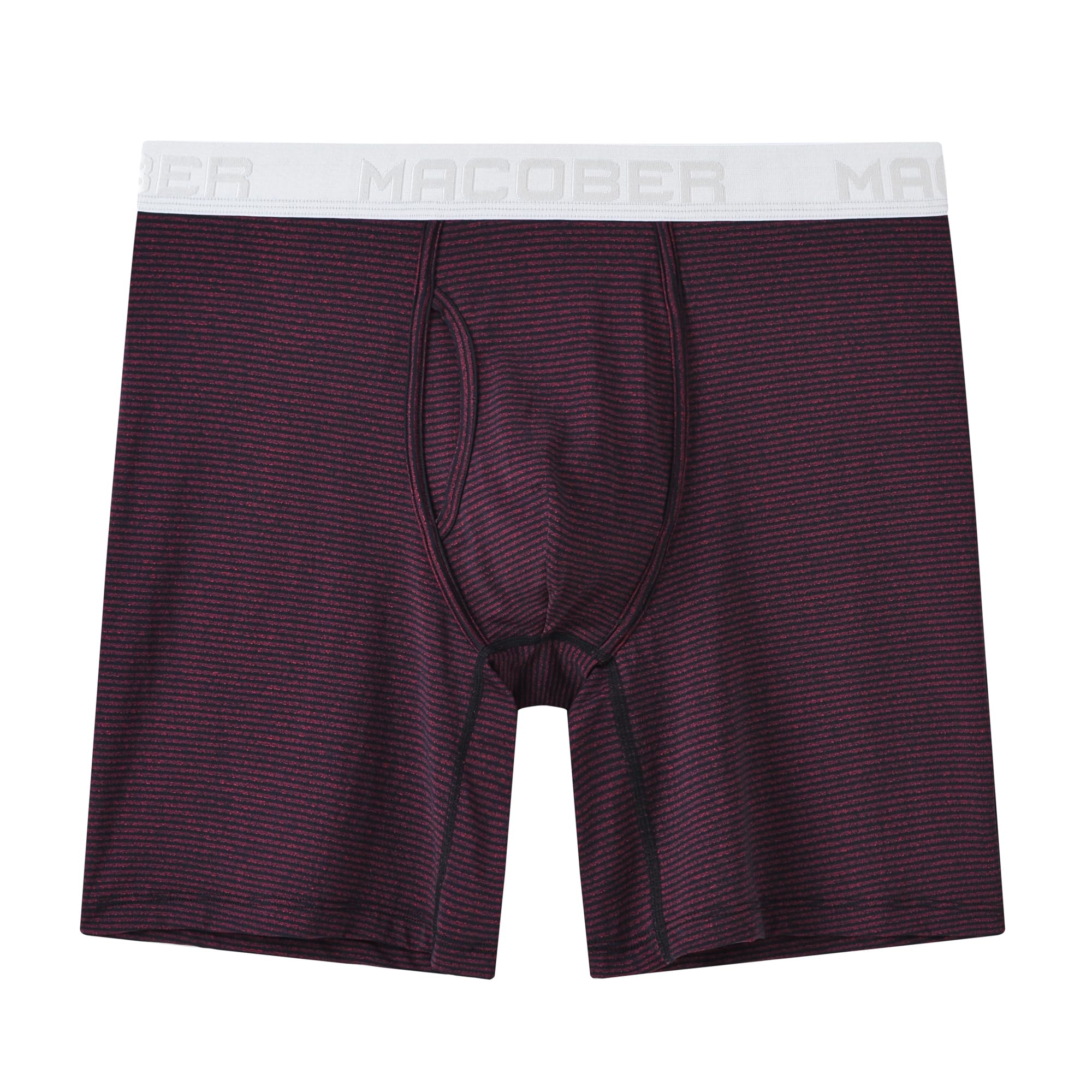 ZONBAILON Mens Underwear Stripe Moisture-Wicking Boxer Briefs