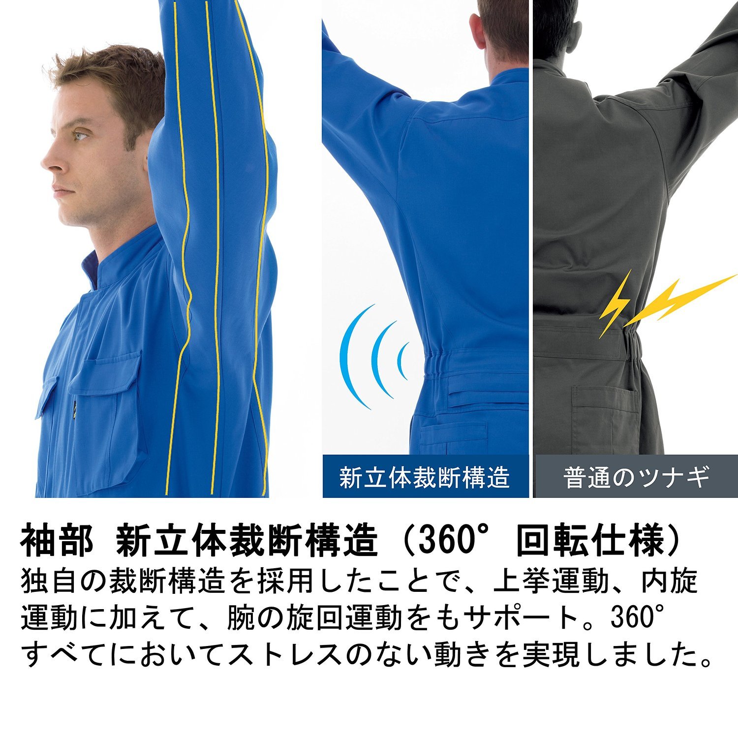 Amazon.co.jp: [ミドリ安全] ベルデクセル 作業服 ツナギ 男女兼用