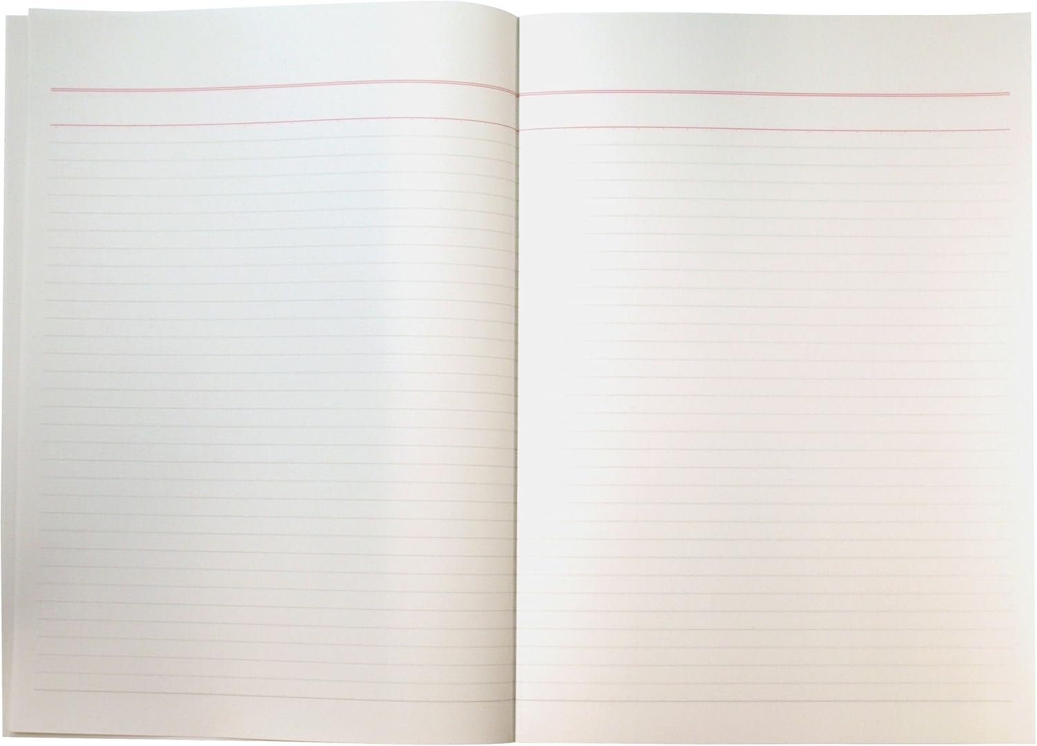 ツバメノート Tsubame Notebook, A4, Horizontal Rule, 0.3 inches (8 mm) x 32 Lines, 100 Sheets A5005, Gray