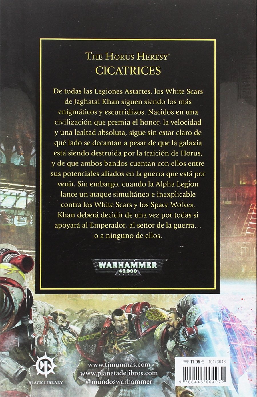 Warhammer The Horus Heresy nº 28/54 Cicatrices: La legión dividida