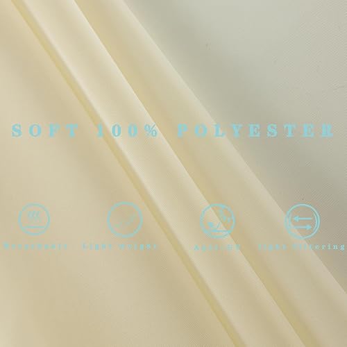 Miniatura 5 de AZRMT Cortinas traslúcidas grises para ventana pequeña de 63 in de largo para cocina, dormitorio o sala de estar, cortinas clásicas con bolsillo