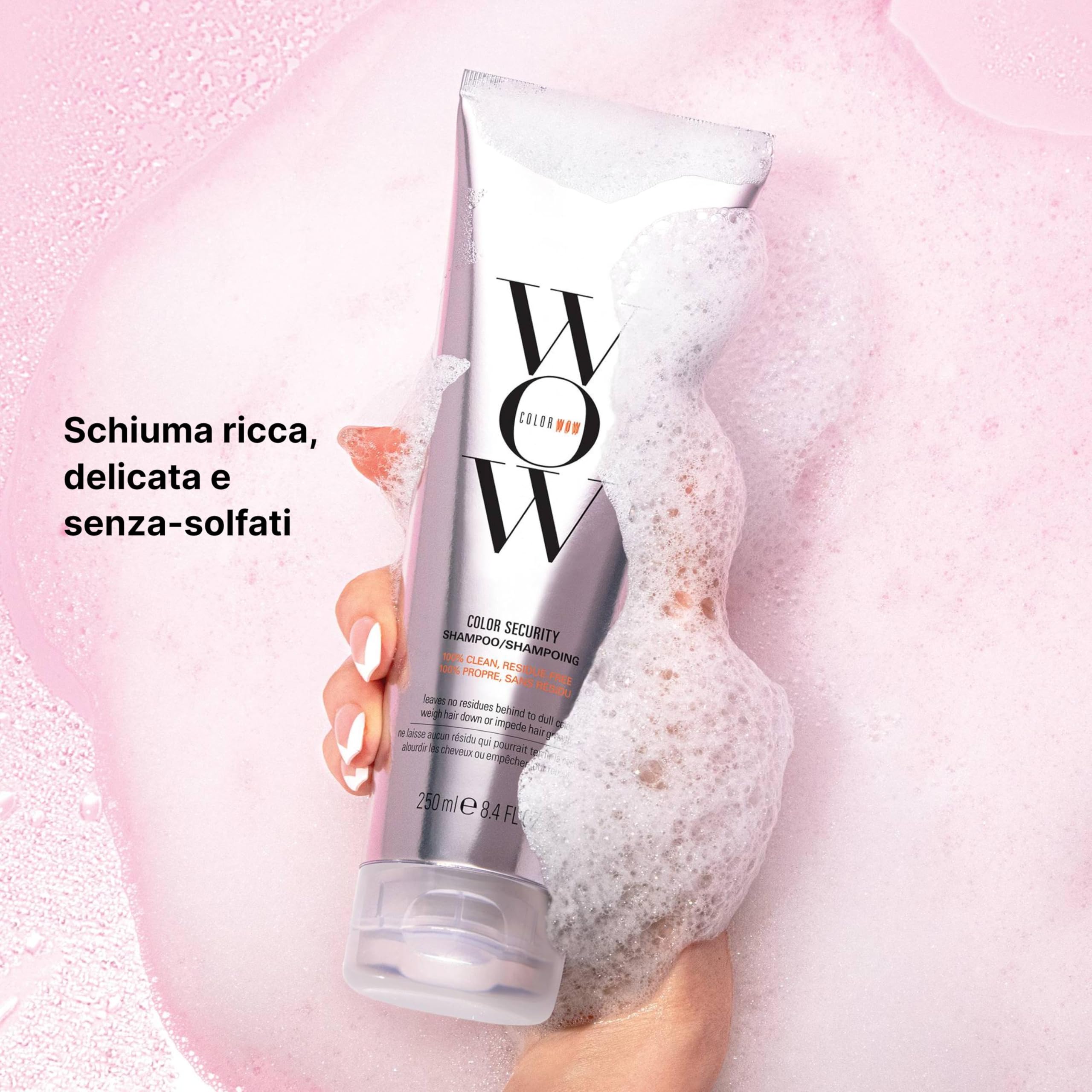 Color Wow, Dream Smooth Discovery Set, Cofanetto con Shampoo, Conditioner e Spray, Trattamenti Capillari, Deterge e Nutre i Capelli Secchi e Ribelli, 75ml + 75ml + 50ml