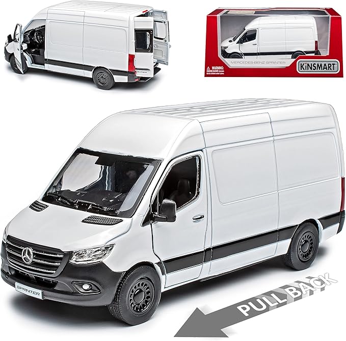 Herpa Mercedes Sprinter Modell 1/87 - Mercedes-Benz Transporter Mit Wunschkennzeichen