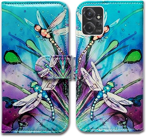 Miniatura 9 de Bcov Funda para Moto G Power 5G, atrapasueños de piel con tapa y soporte para ranura para tarjetas, soporte para Motorola Moto G Power 5G 2023