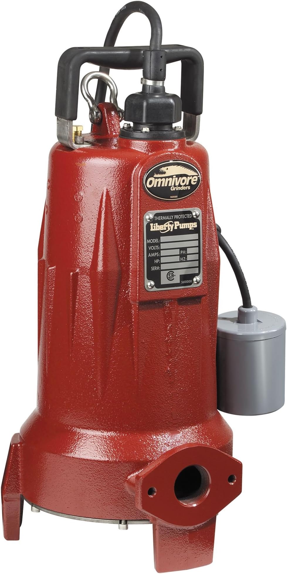 Grinder Pump, 2 HP, 208-230 Voltage