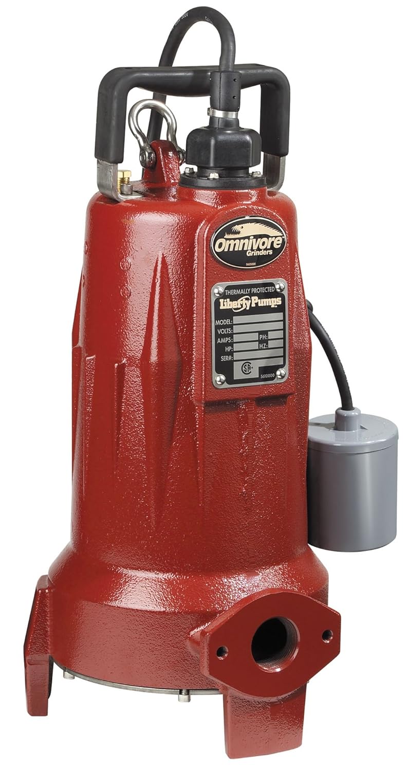 Liberty Pumps LSG202M-3 LSG200-Series Omnivore 2 hp Submersible Grinder Pumps