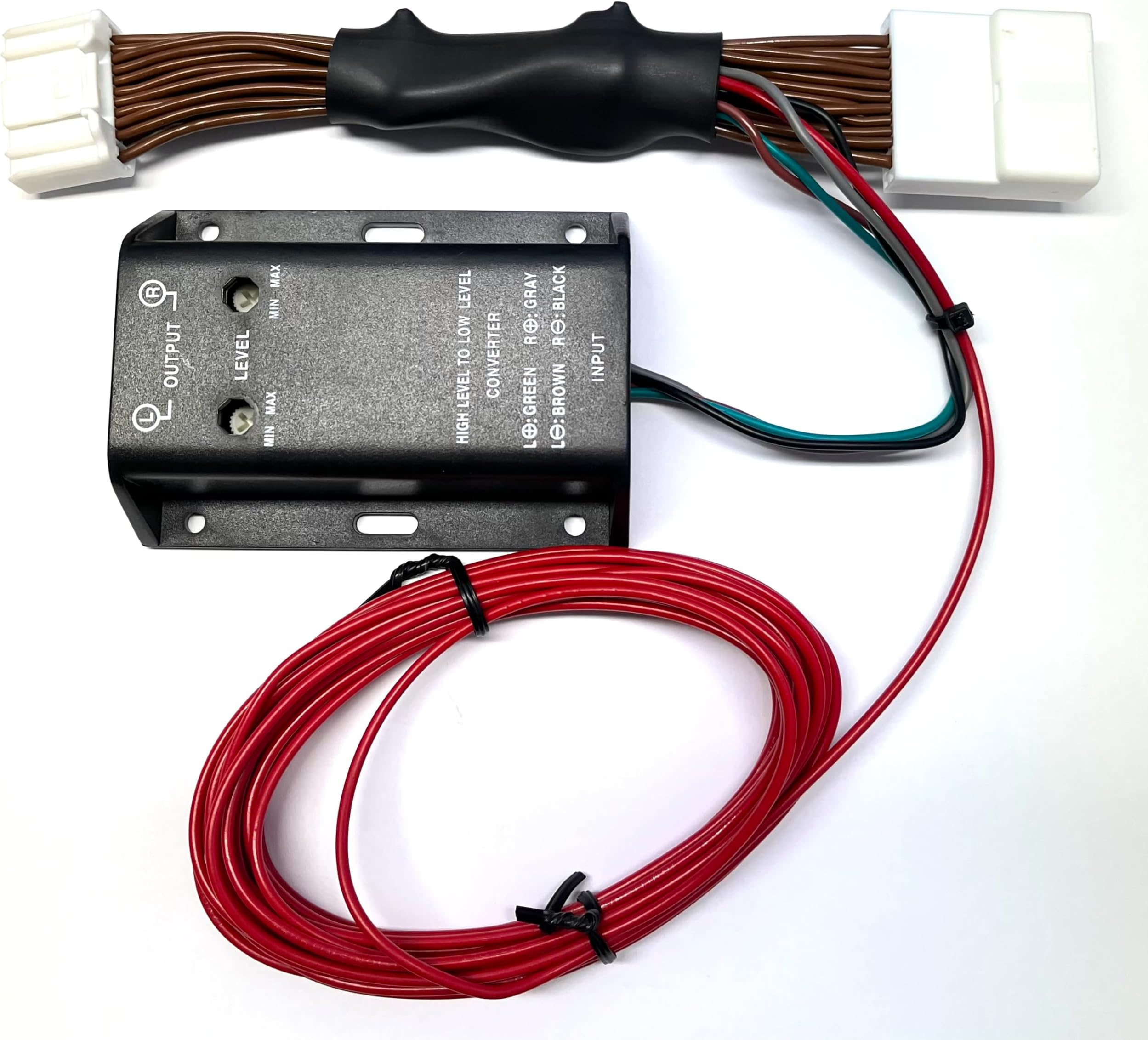 Add an Amp Amplifier Adapter Interface to Factory OEM Car Stereo Radio System for Select Infinit Nissan and Subaru Vehicles- Add Subwoofer Bass Amp - Important: See Compatible Vehicles Listed Below