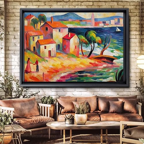 Miniatura 5 de Captivating View of Collioure, Canvas Wall Art for Home Decor, Artistic Delight of Scenic Beauty