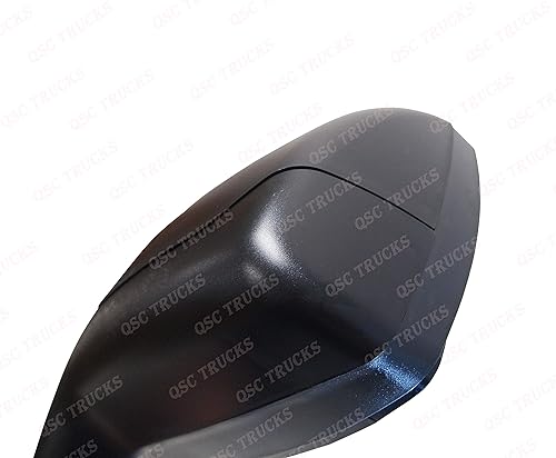 Miniatura 8 de QSC - Par de espejos de capó negro para Kenworth T680 Peterbilt 579 LH RH