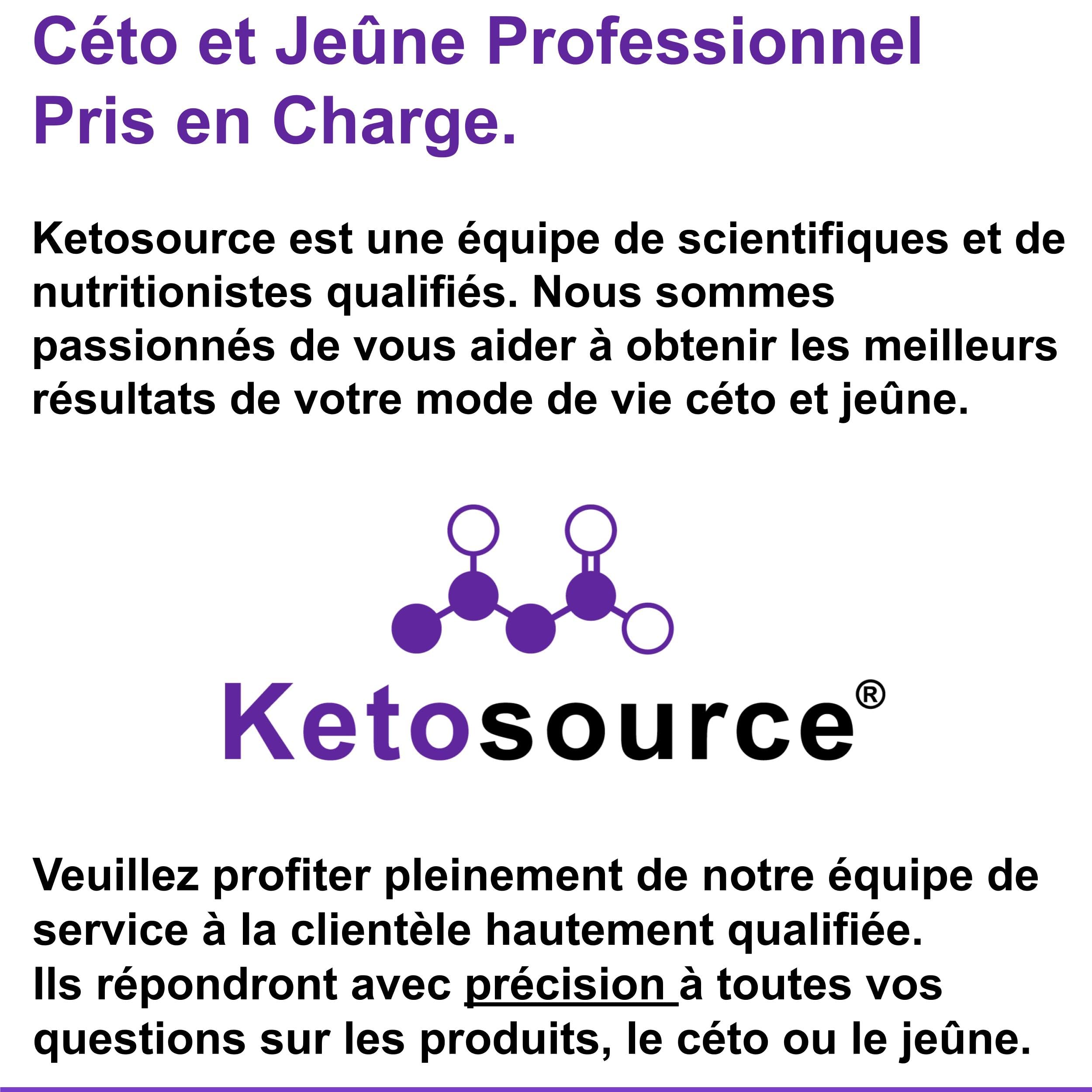 Huile MCT Pure C8 | Bouteille en verre | Produit 4 fois plus de cétones que les autres huiles MCT | Pureté élevée 99%+ | 100% noix de coco | Conforme au Keto et au jeûne | 500 ml | Ketosource®