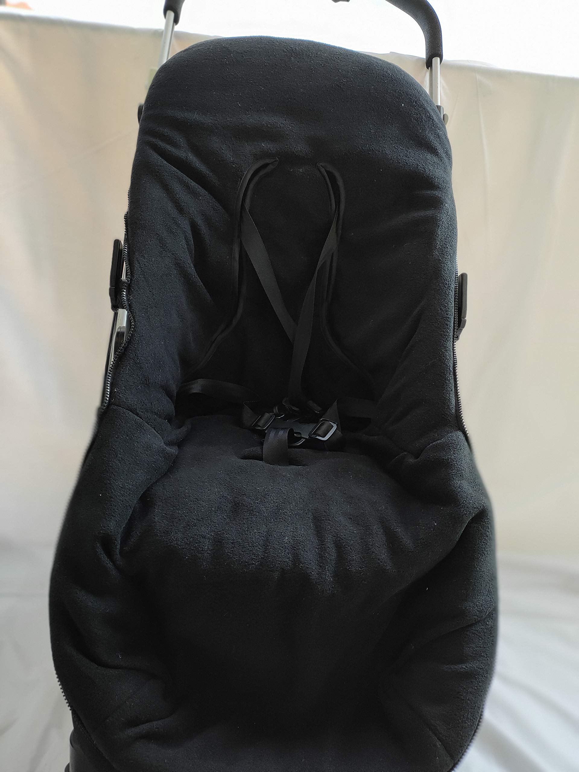 MOON-BEBE Saco Universal para sillas de paseo ALGODÓN (green)