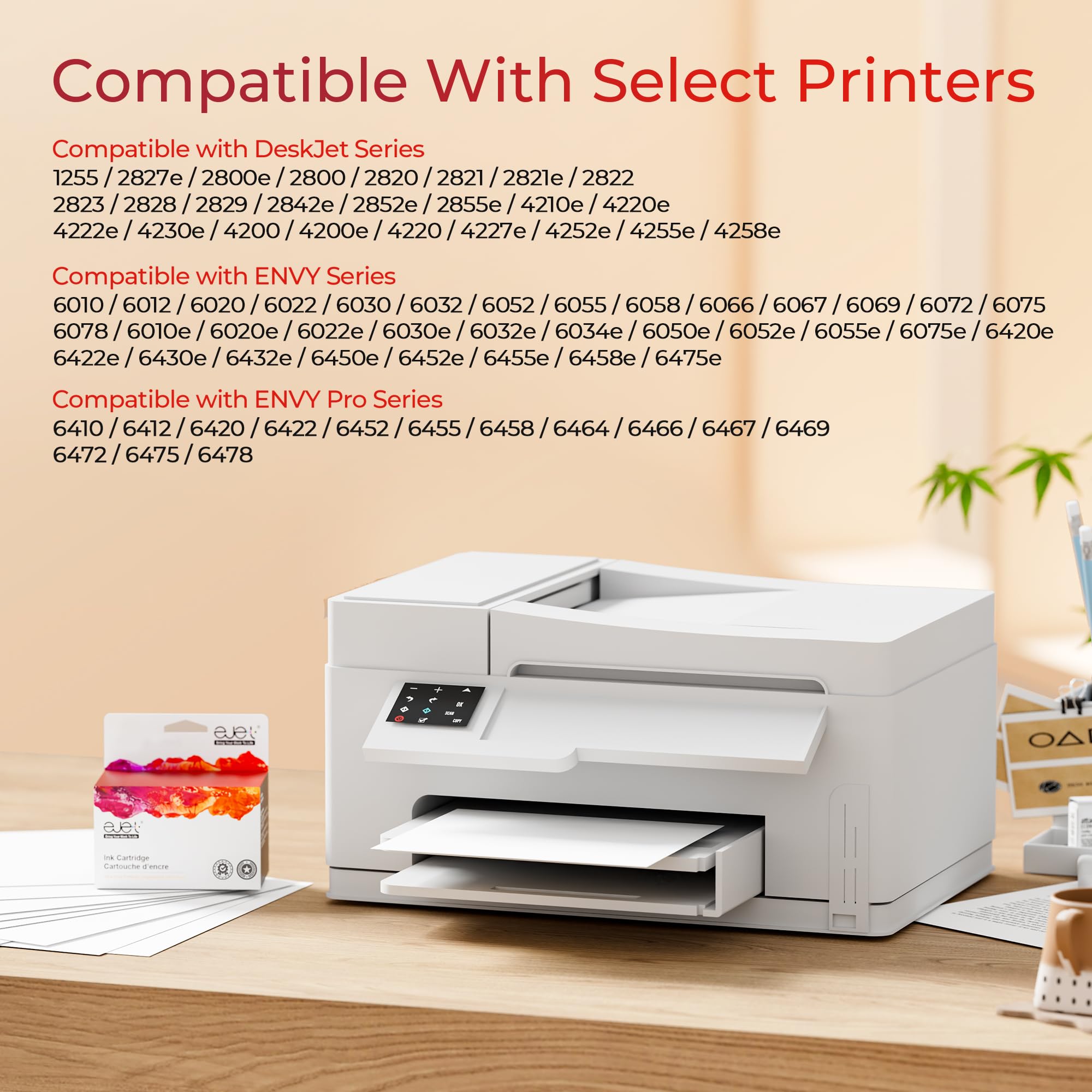 Cartuccia d'inchiostro 67XL compatibile HP Ink 67 - Dettaglio