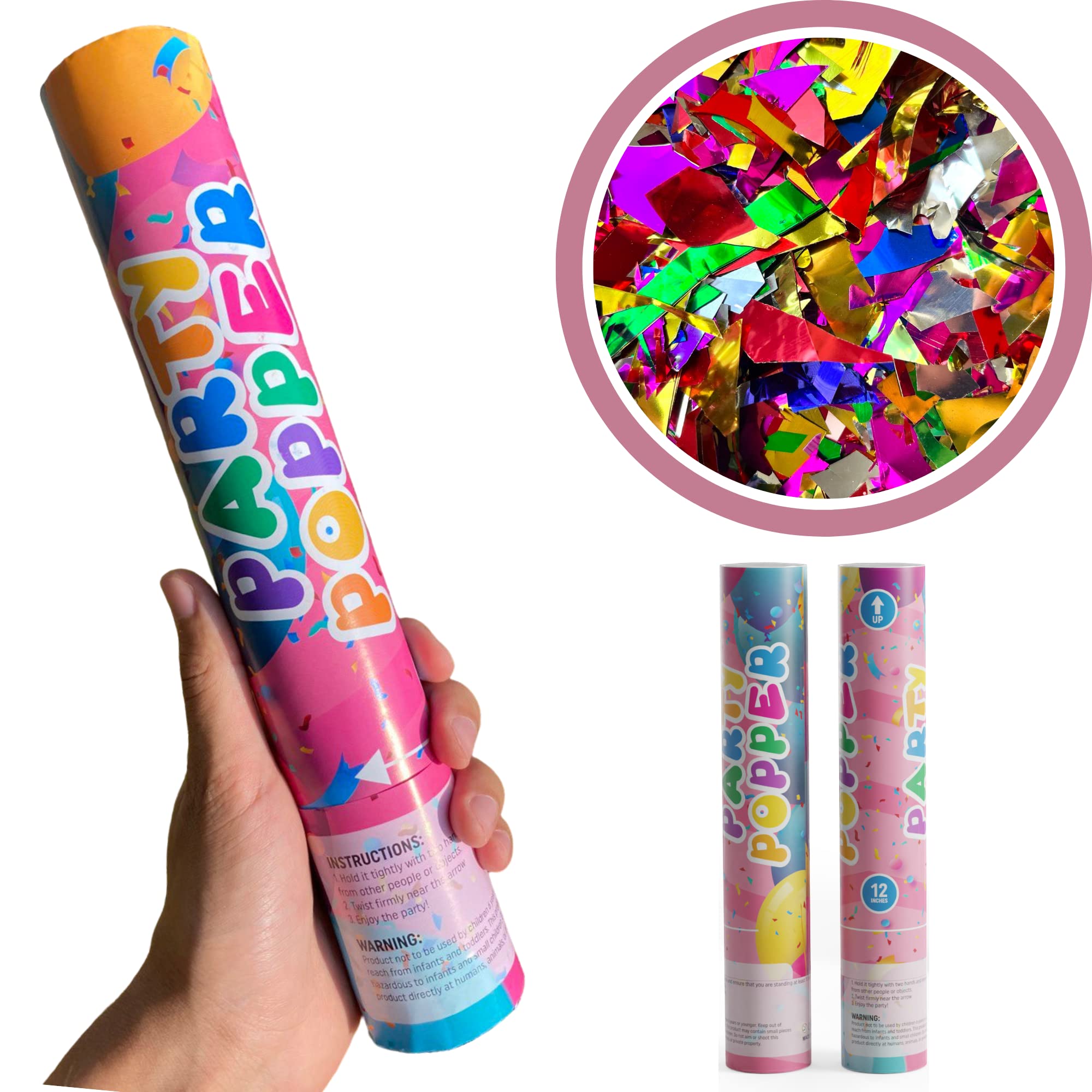 Confetti Popper ubicaciondepersonas.cdmx.gob.mx