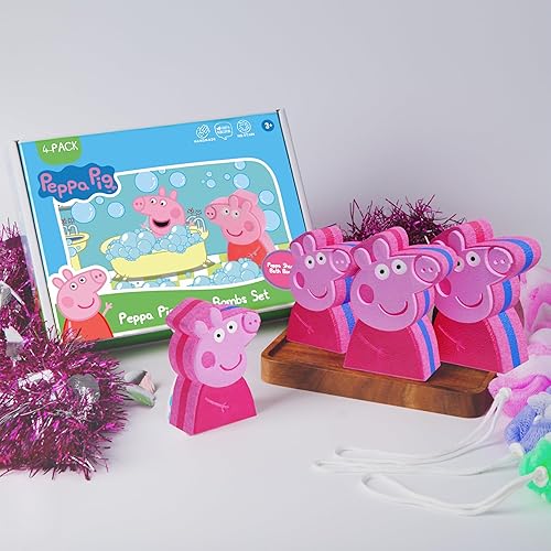 Miniatura 2 de Peppa Pig Bombas de baño para niños  Bombas de baño para niñas y niños con ingredientes naturales e hidratantes  Ilumina la hora del baño con bombas