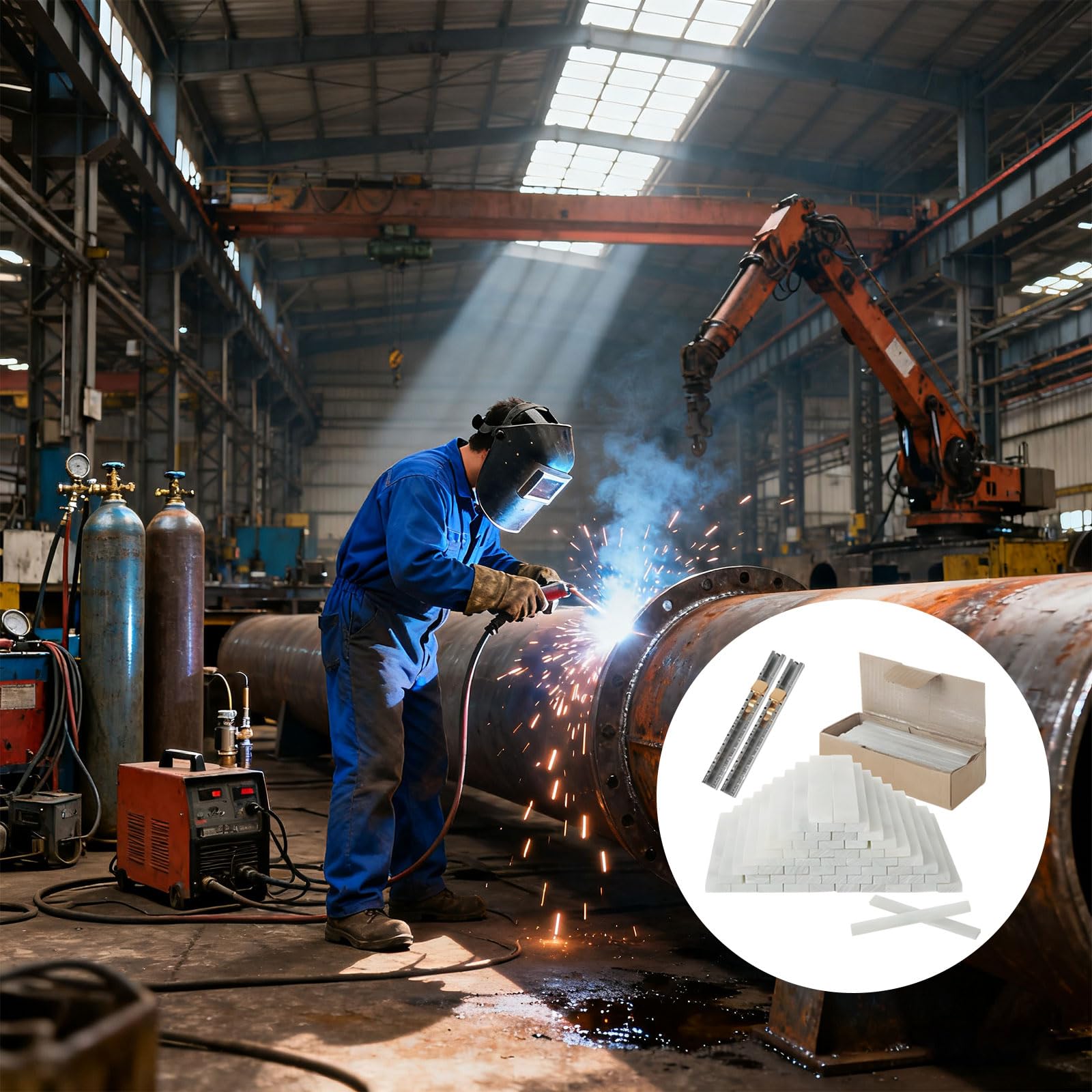 54 Speckstein-Bleistifte, 2 Besitzer, dreirädrige Konstruktion, Schweißen, Metallverarbeitung, Markierung auf verschiedenen Arbeiten, Außenarbeiten, Metallmarkierungswerkzeug, Speckstein-Bleistifte