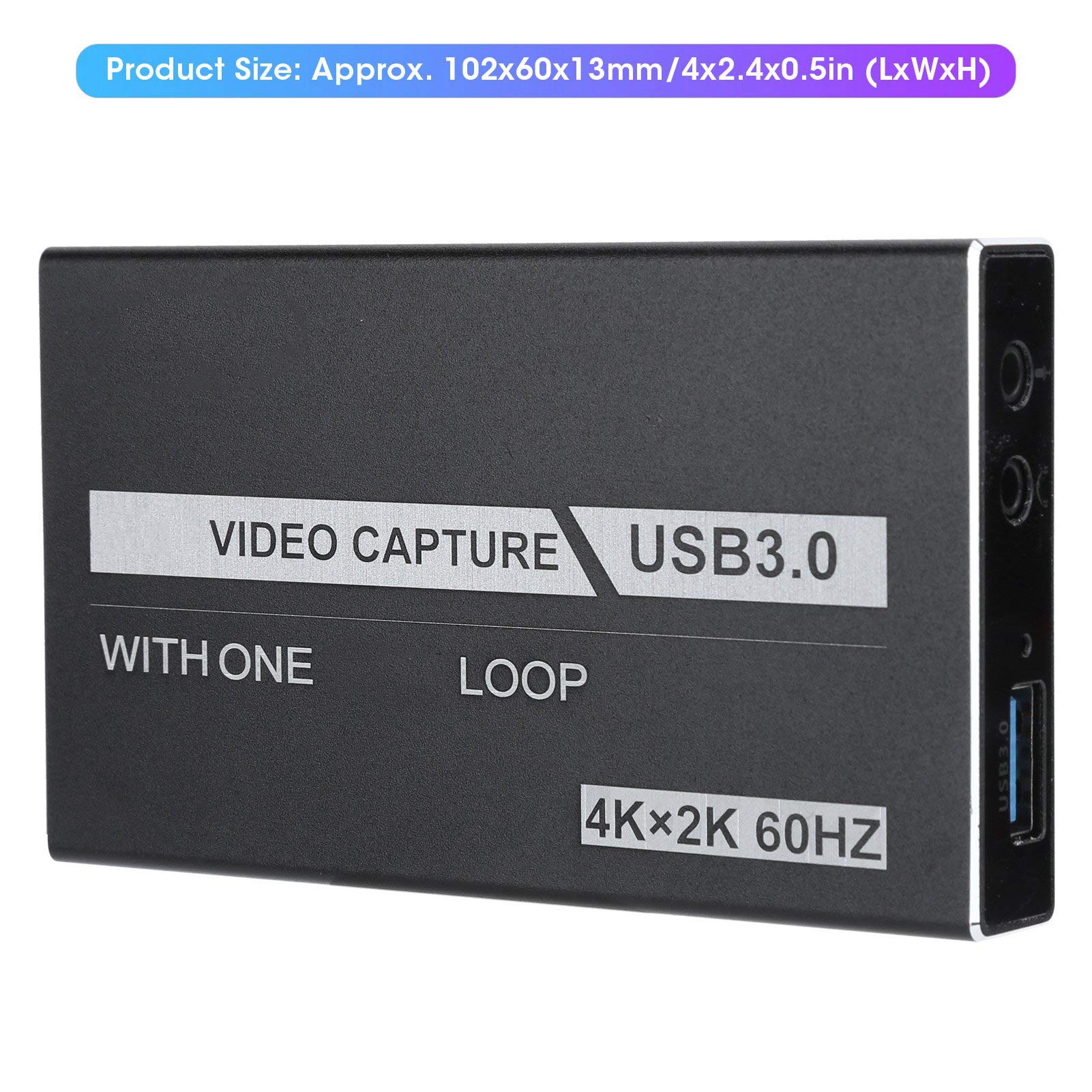 Tarjeta de video de alta definición Dongle 4Kx2K 1080P Adquisición para