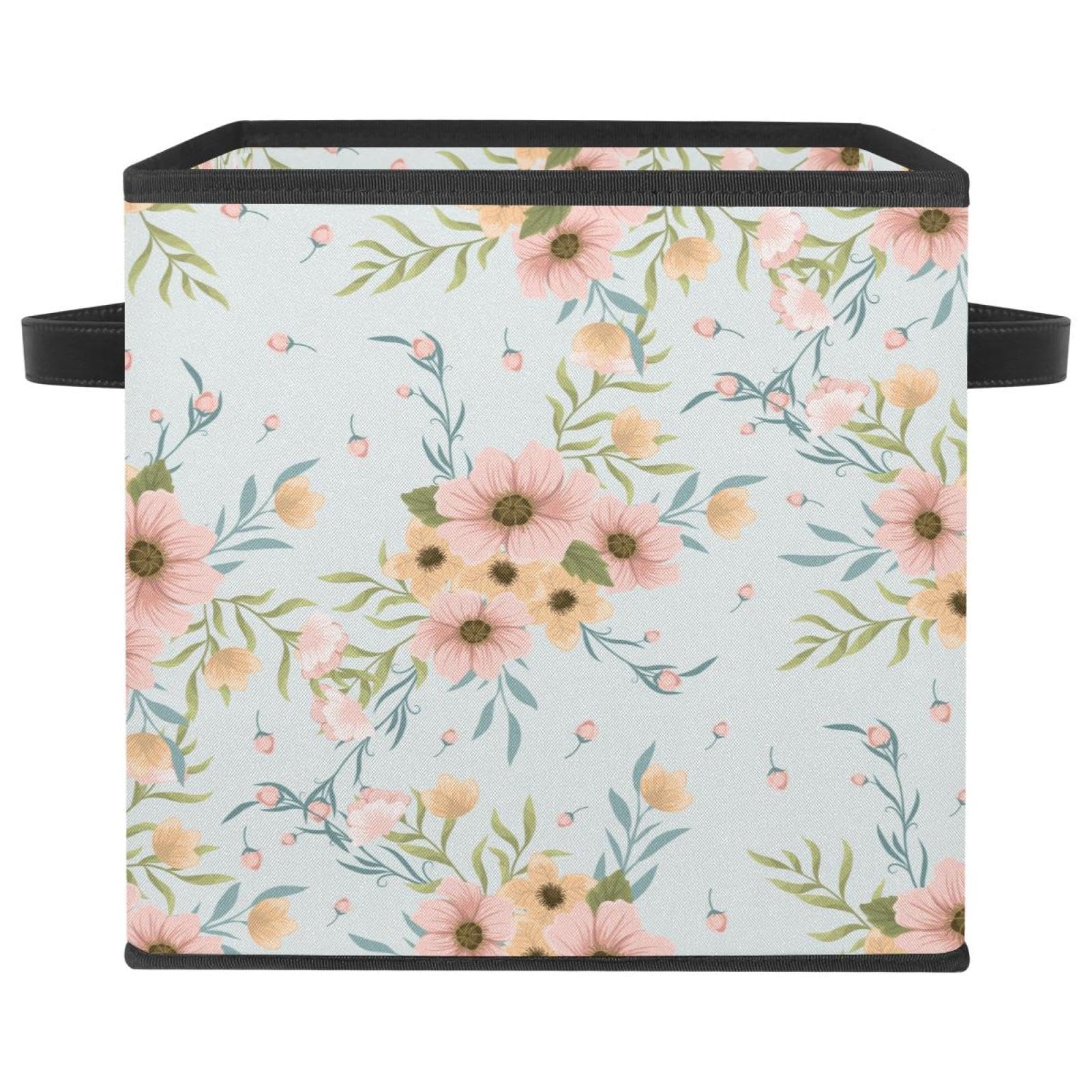Boîte de rangement pliable en tissu pour éliminer le désordre des jouets et livres