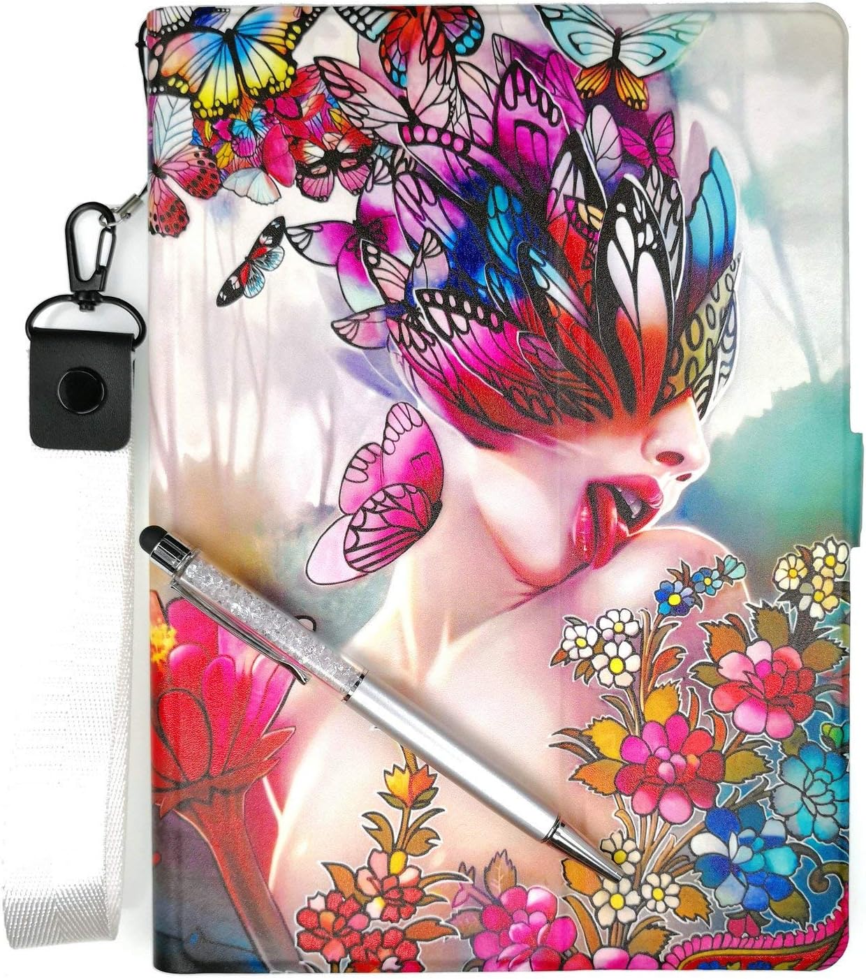 Lovewlb Tablet Case for STOREX eZee'Tab 10Q18-L Case Stand PU Leather Cover HD