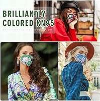 Vista 4 de Mascarillas Faciales KN95, paquete de 50 unidades, mascarillas faciales desechables empaquetadas individualmente con lazos elásticos de alta