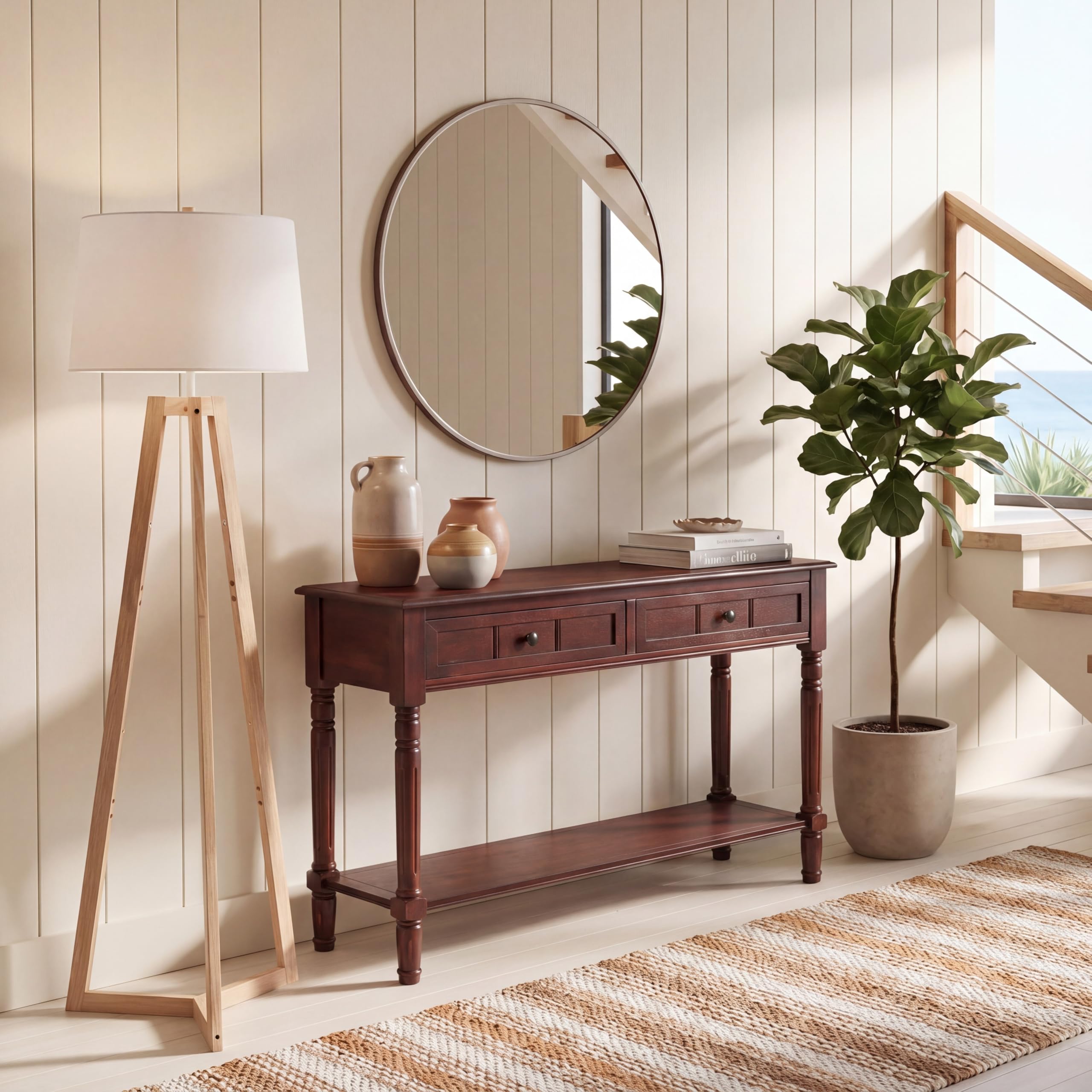 Amazon.com: SAFAVIEH Furniture - Samantha 2-Drawer Console Table