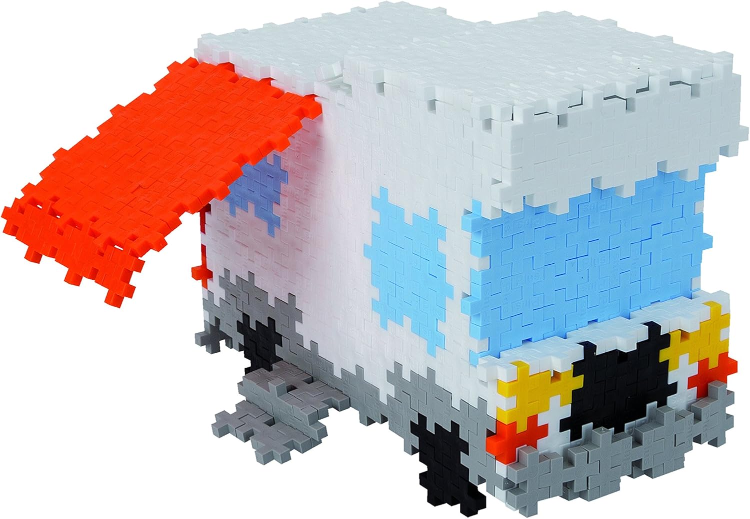 Assembled Plus-Plus RV model