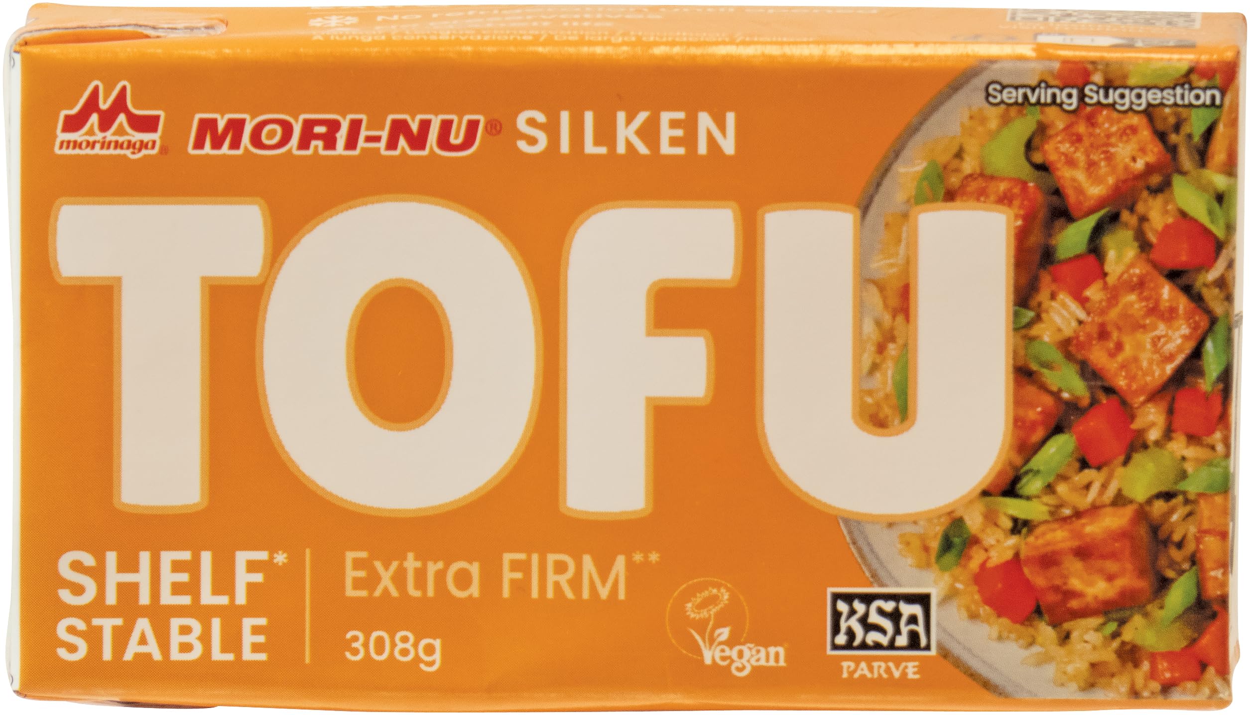 MORI-NU Tofu extra firme elaborado a partir de soja - 1 x 308 g