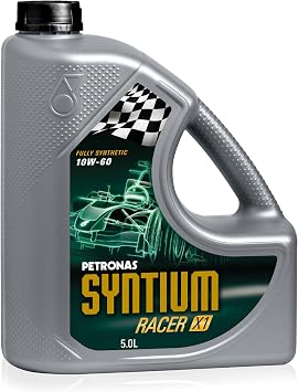 Petronas SYNTIUM RACER X1-10W60 Synthetic Motor Oil - 5 L Bottle