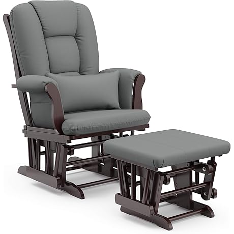 Storkcraft Tuscany Custom Glider and Ottoman: A Serene Haven for Ultimate Relaxation