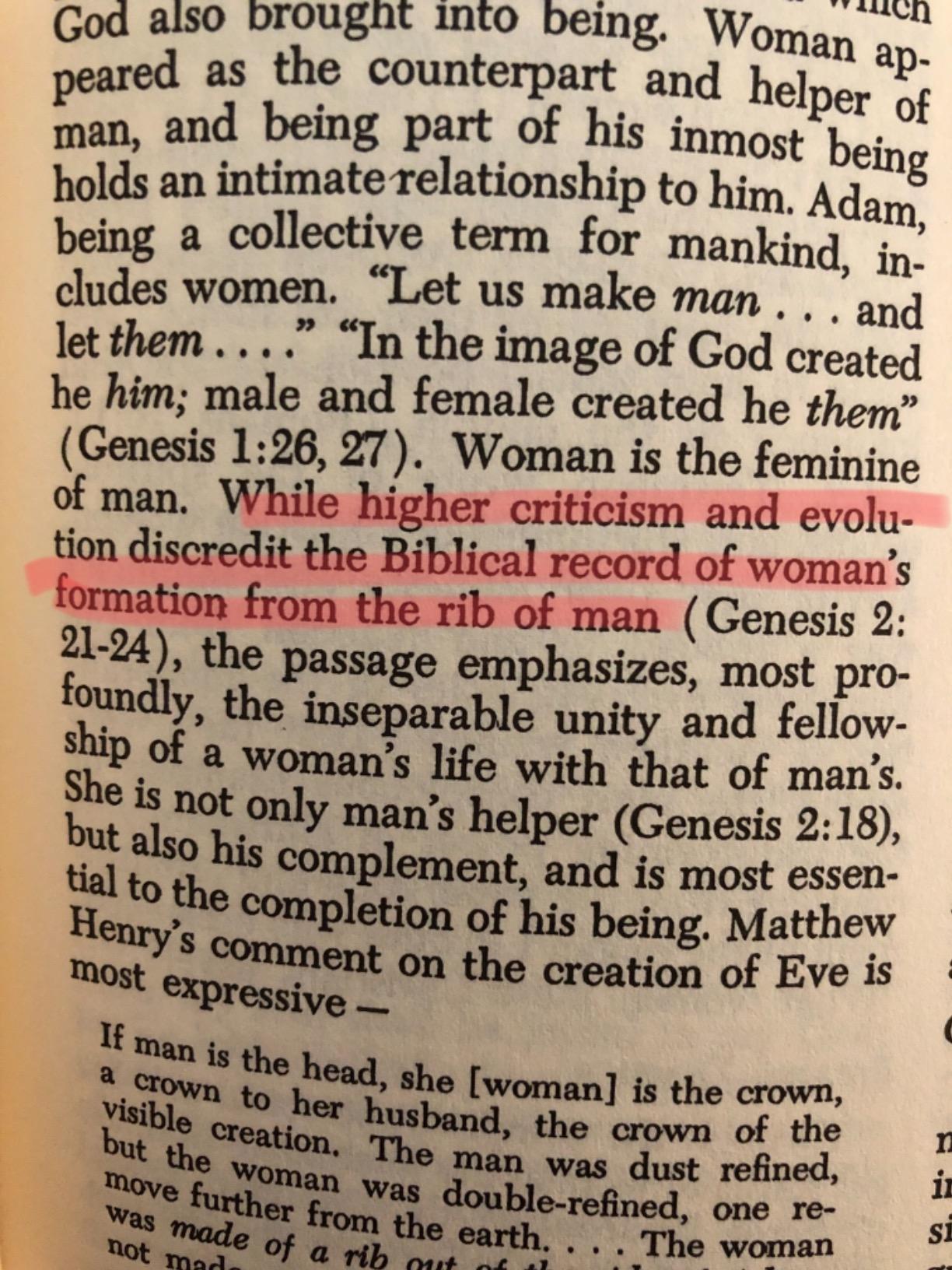 This book favors men’s opinions over God’s holy and truthful words