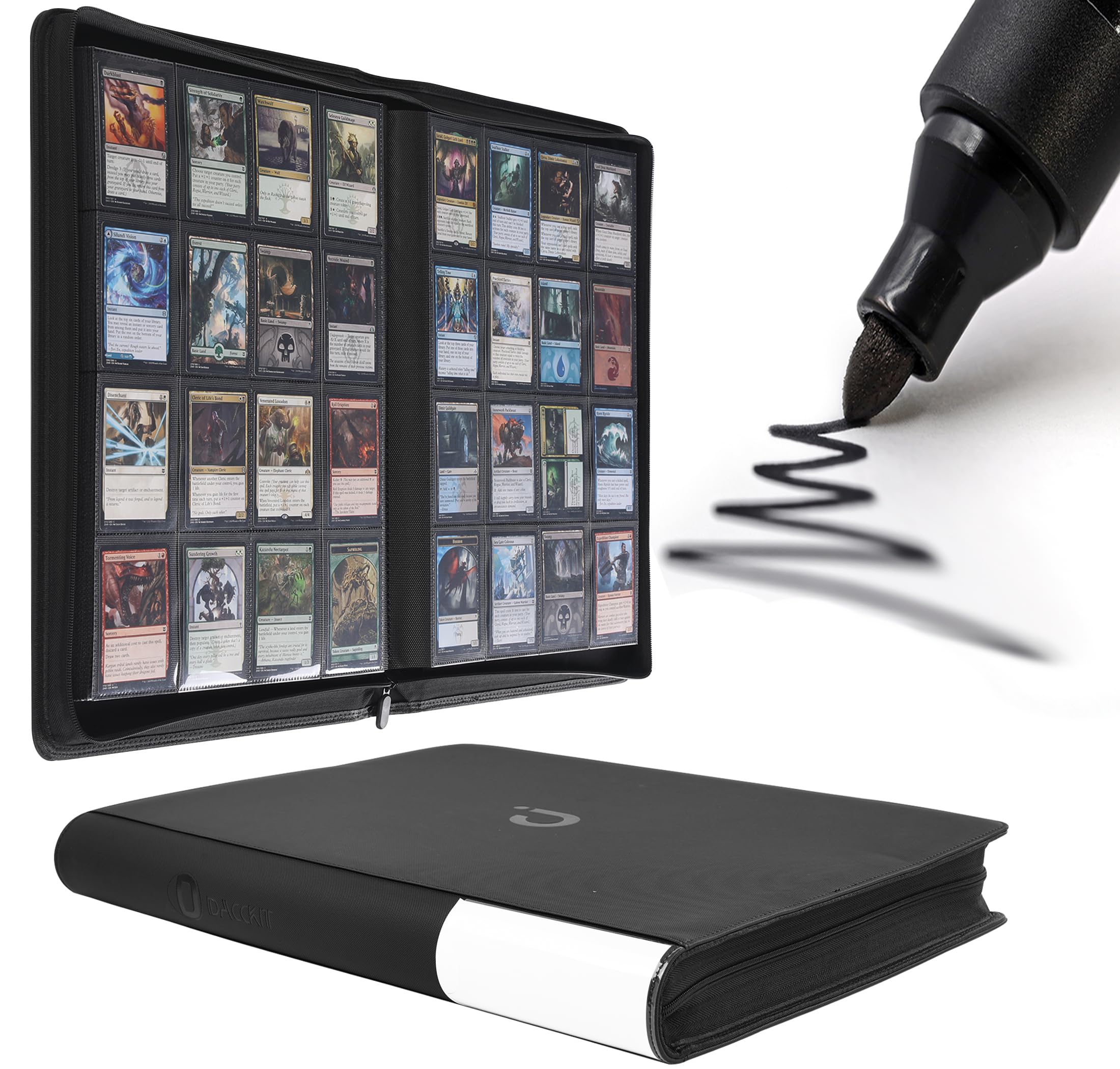 D DACCKIT Card Binder 16 Pocket