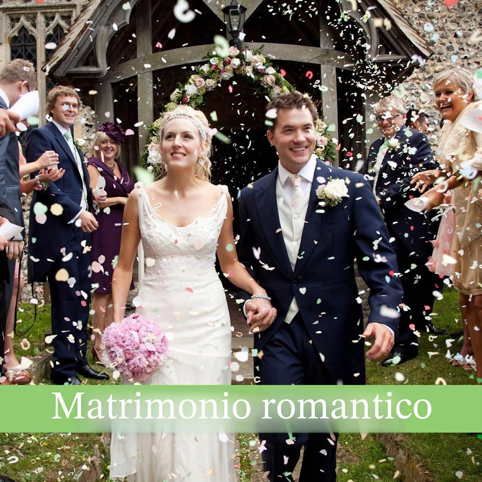 Eslibin 500+ petali di rosa bianchi veri, 130 g, petali di fiori bianchi conservati per matrimoni, petali di fiori secchi per baby shower, feste nuziali, decorazione da spargere sulla tavola