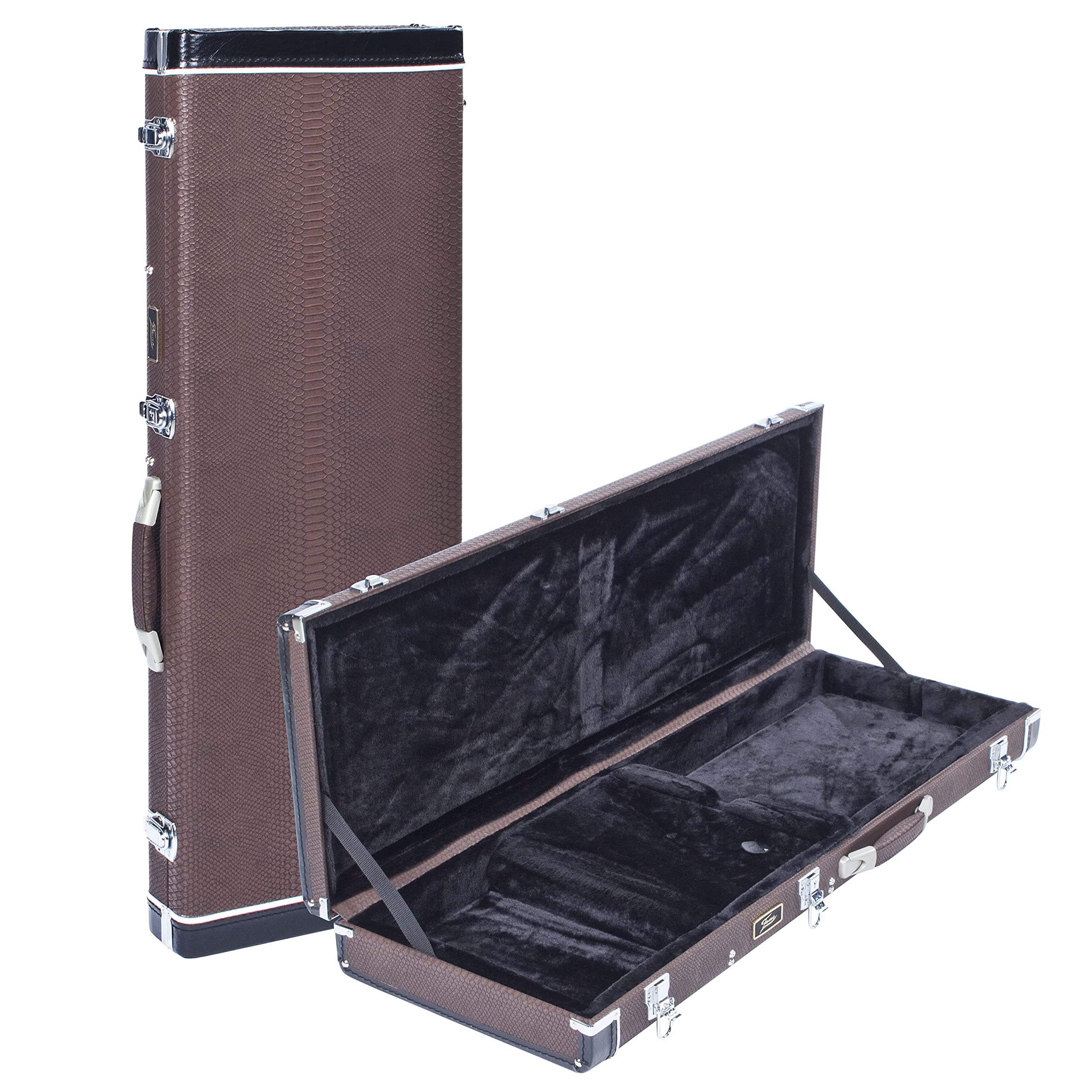 Fame Hard-Case Snakeskin (8-String Electric Guitar) - Étui pour Guitares Électriques