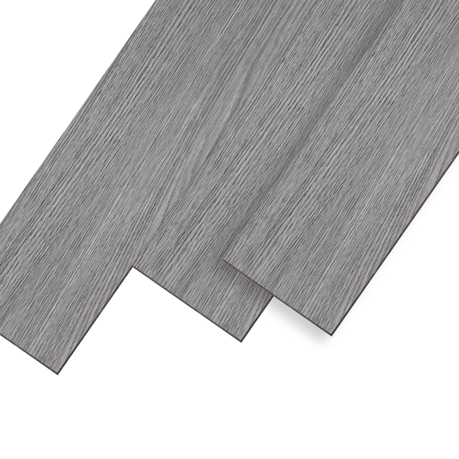 Pavimento PVC Autoadesivo Effetto Legno 5 M², 36 Pz, Antiscivolo E Impermeabile Relaxdays
