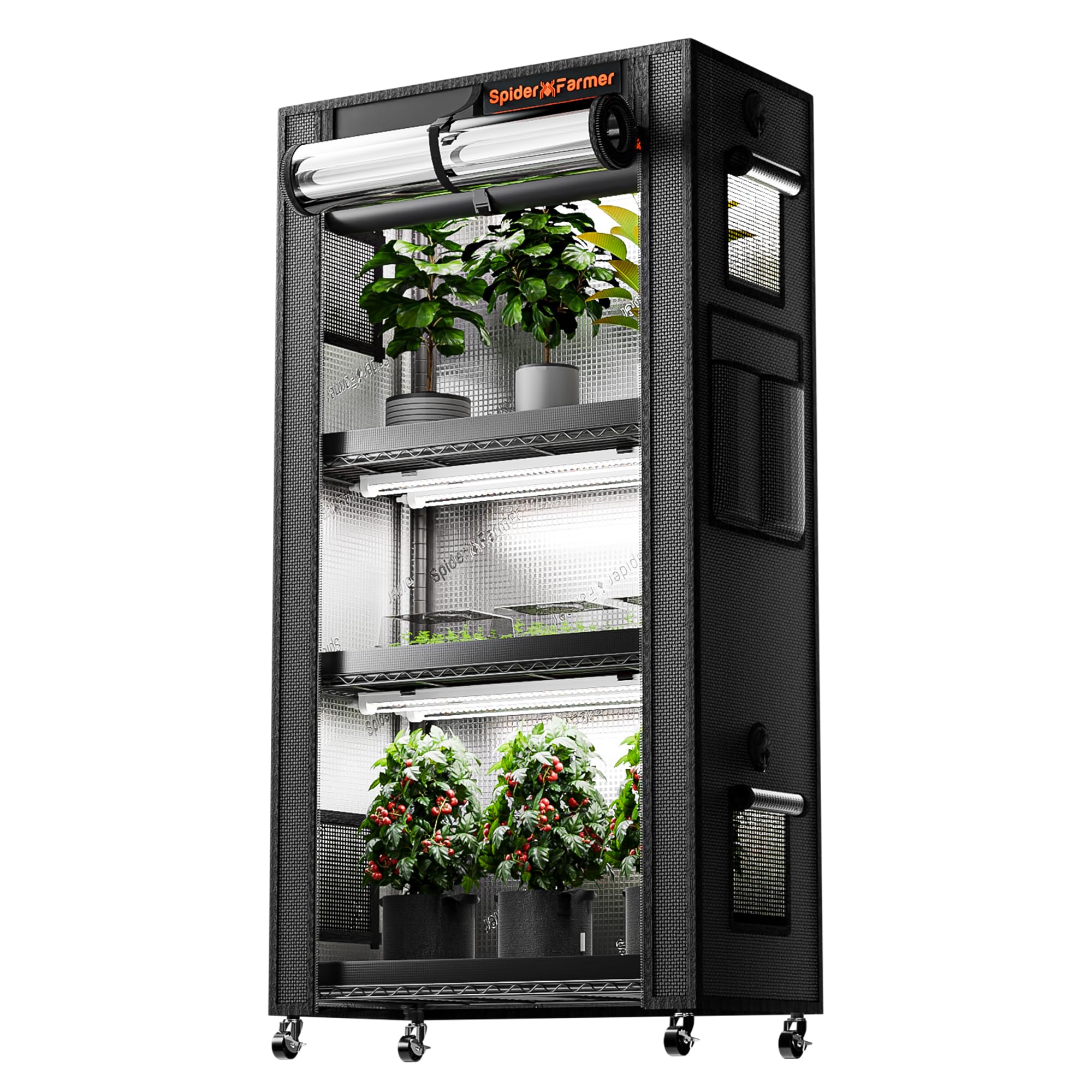 Spider Farmer 2026 Plant Stand with Grow Lights