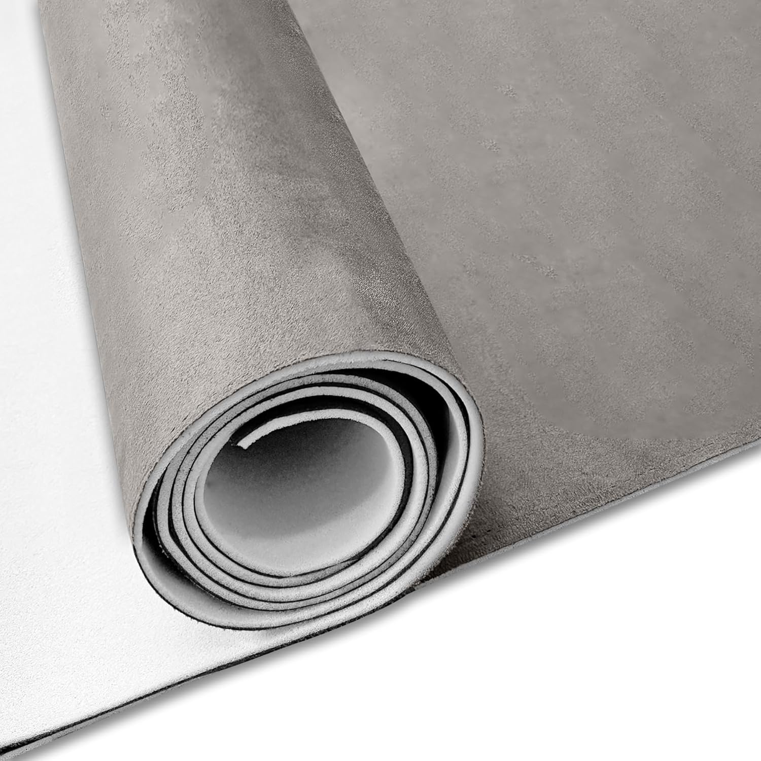 Automobile Suede Headliner Fabric 96" L×60" W， with Foam Backing Material- Automotive/Home Micro-Suede Headliner Fabric Home Repair/DIY Headliner Material (Black, 96" L×60" W)