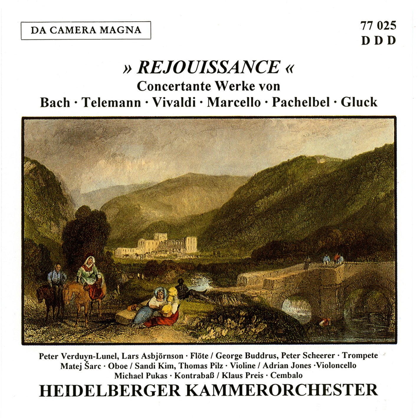 Rejouissance - Works by Bach/Gluck/Marcello/Vivaldi/et al.