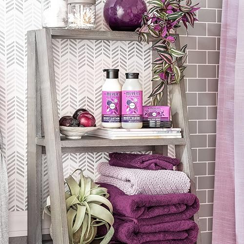 Miniatura 6 de MRS. MEYER'S CLEAN DAY Loción corporal para piel seca, hidratante no grasosa hecha con aceites esenciales, bayas de ciruela, 16 onzas líquidas,