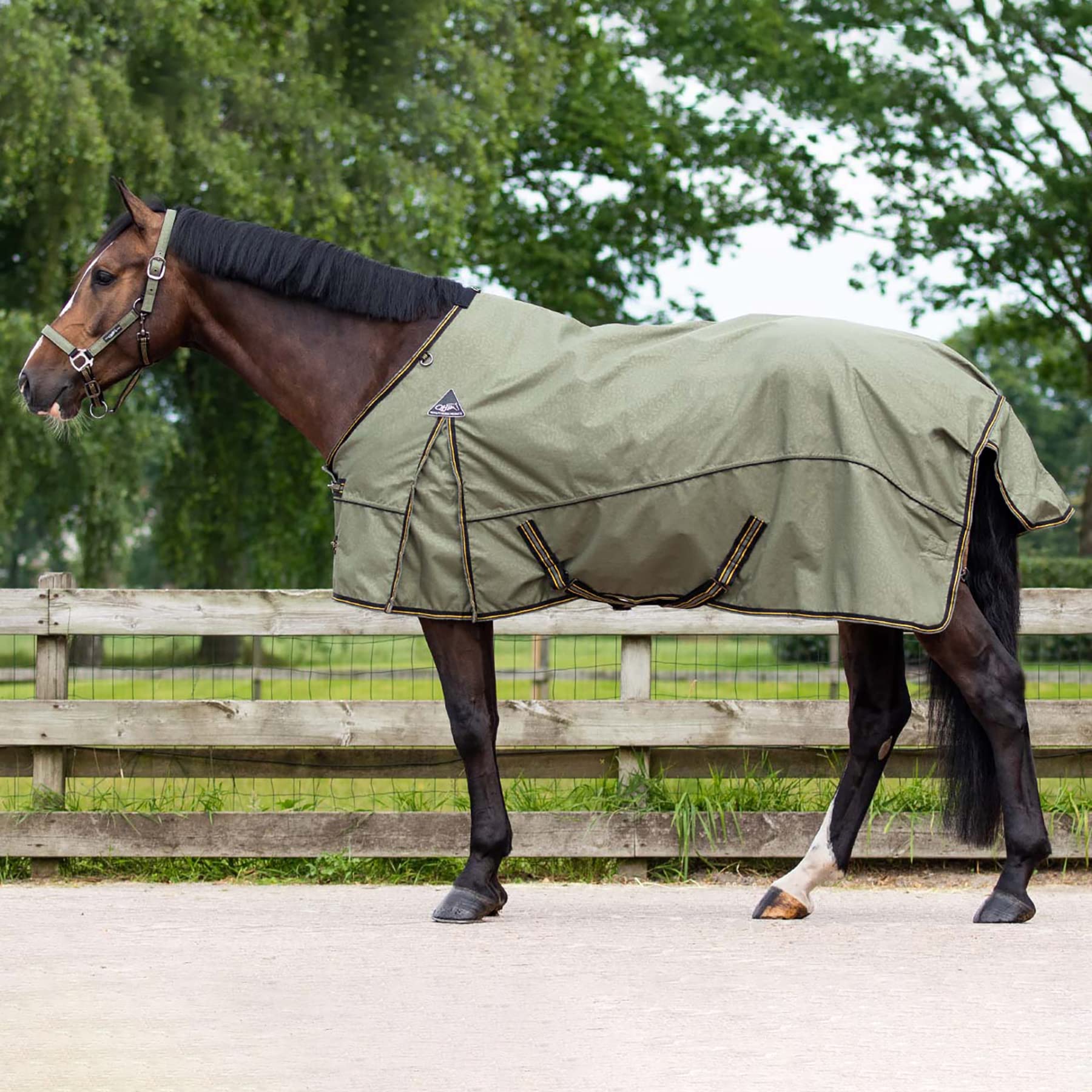 Couverture Turnout QHP 0g Protéger Poney de la Pluie Taille 95cm