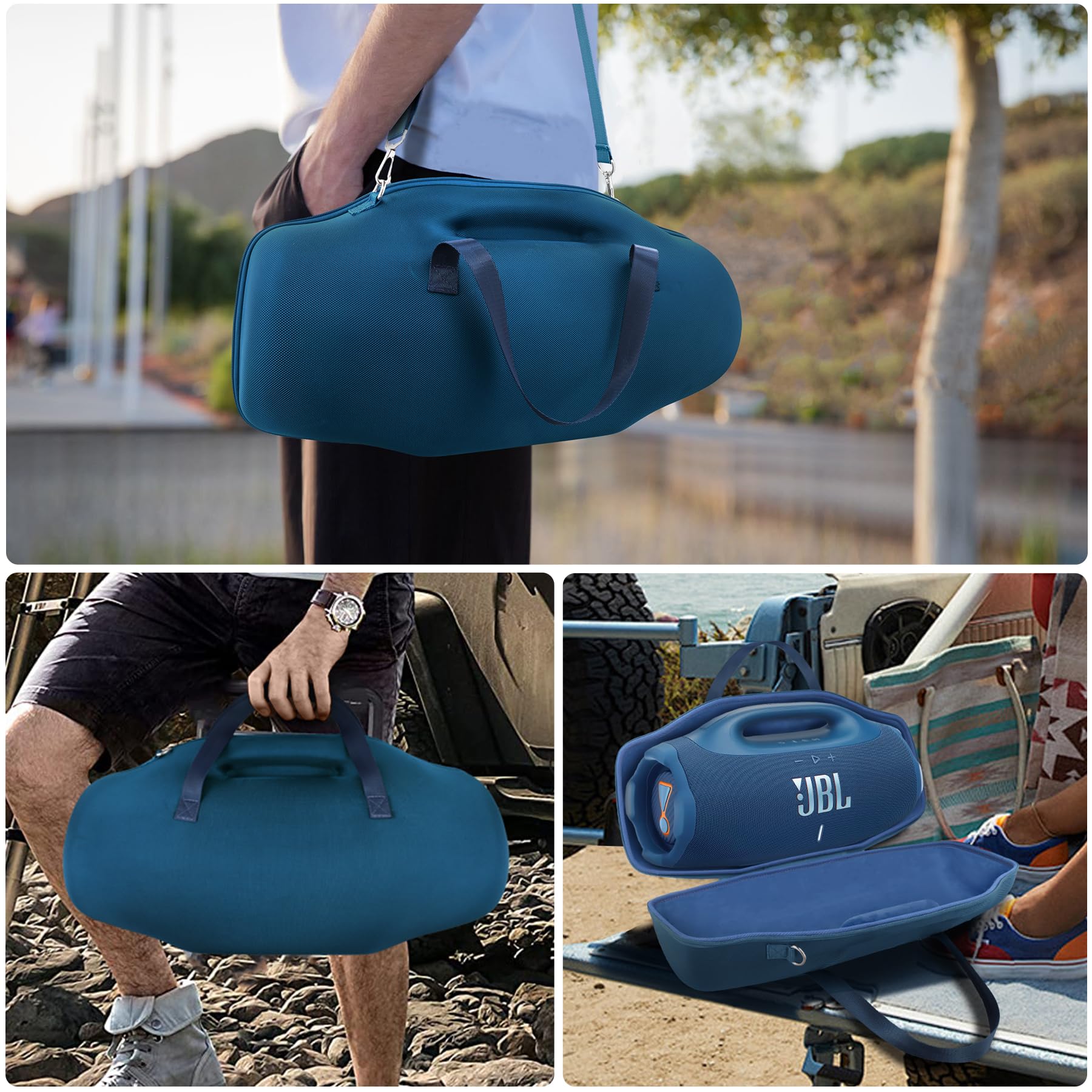 co2CREA cassa custodia borsa per JBL Boombox 4 altoparlante Bluetooth portatile, solo caso